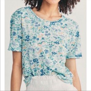 LoveShackFancy | Calix tee in frosted jade